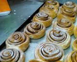A picture of step 6 of Cinnamon rolls.