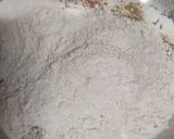 A picture of step 1 of Akki Roti Sandwich.
