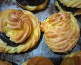 Cara Membuat Kue Soes Vla Coklat 3