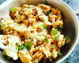 A picture of step 1 of Bread pakoda.