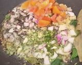 A picture of step 2 of Double tadka Panchmel Dal.