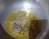A picture of step 1 of Alo baingan gosht (mutton gravy).