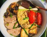 Hình bước làm 9 của món Bún Riêu Cua Ốc
