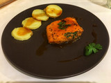Salmón en salsa agridulce casera