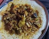 சிக்கன் கறி தோசை(chicken kari dosai recipe in tamil) ரெசிபி ஸ்டேப் 5 புகைப்படம்