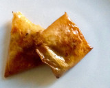 Foto del paso 5 de la receta: Paquetitos brick de puerros, gambas y salsa perrins
