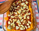 Foto del paso 3 de la receta: Polenta orgánica con salsa de tomate y quesito de cabra 🐐 Queso de leche de cabritas cordobesas 🇦🇷