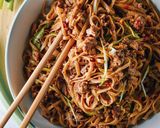 A picture of step 3 of My Dan Dan Inspired Noodles (Dry Style).