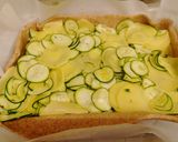 Foto del passaggio 5 della ricetta Torta salata con zucchine e taleggio