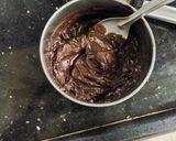 A picture of step 1 of Egg less Chocolate filled Cookies.