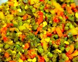 मिक्स हरी-भरी चटपटी सब्जी(Mix hari -bhari chatpati sabzi recipe in hindi) रेसिपी चरण 12 फोटो