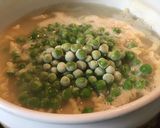 A picture of step 2 of Pea Pasta - a simple supper.