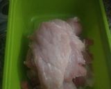 Hình bước làm 1 của món Thịt rán sốt chua cay Hàn Quốc