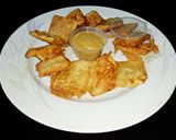 Foto langkah ke 7 dari resep Tempe Goreng Saus Keju.