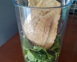 Hình bước làm 1 của món Sinh tố cải bó xôi - Spinach smoothie