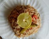 A picture of step 7 of Wheat vermicelli upma.