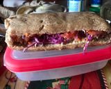 Foto del paso 2 de la receta: Sándwich súper rápido (atún y verduras)