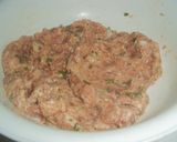 A picture of step 5 of Long Green Peppers Stuffed with Meat and Sauce.