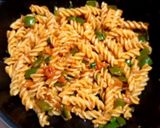 A picture of step 3 of Homemade veg mayonnaise with yummy pasta.