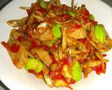 Foto langkah ke 3 dari resep Sambel goreng teri pentol pete.