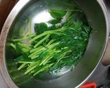 涼拌芥藍豆腐的食譜步驟2照片