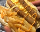 A picture of step 1 of Sausage and chips rolls.