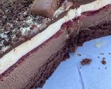 Egyszerű csokoládé mousse torta 🎂 recept fázis 10 fotója