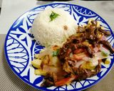 Foto del paso 6 de la receta: Lomo saltado peruano