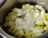 A picture of step 2 of Bhagar Pineapple Kesari.