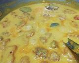 A picture of step 7 of Besan Ki kadhi.
