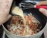 A picture of step 4 of Chicken Fettuccine Soup.