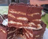 Foto del paso 6 de la receta: Tarta de chocolate y galletas