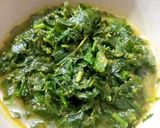 A picture of step 8 of Amarnatha bhaji.