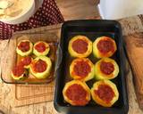 Vegetarian stuffed marrow recipe step 4 photo