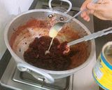 A picture of step 3 of Beetroot Halwa 😊.
