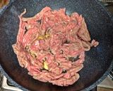 A picture of step 6 of Thai Basil Glass Noodles With Beef.