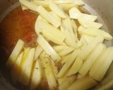 A picture of step 4 of Finger chips rice.