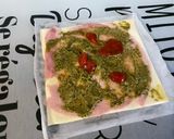 Une image de l'étape 3 de Feuilletés apéro jambon pesto tomate.