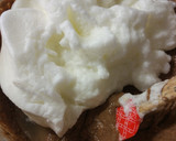 Foto del paso 4 de la receta: Bizcocho fit con frosting de frutos rojos light