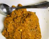 A picture of step 1 of Gola kabab.