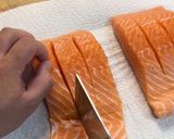 A picture of step 1 of Vietnamese Grilled Salmon | Cá Hồi Nướng Mỡ Hành.