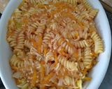 Une image de l'étape 3 de Gratin de pâtes aux poireaux.