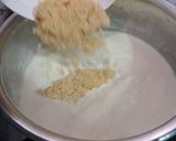 A picture of step 4 of सूजी मैंगो फिरनी इन चॉकलेट कप.