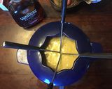 A picture of step 4 of California Farm Blue Cheese Fondue Party Dinner.