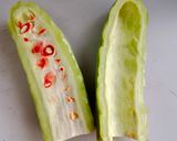 รูปขั้นตอนการทำที่ 1 ของ มะระผัดไข่