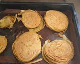 Mindenmentes káposztás kocka (sütőben sült káposztával, köleses-rizstesztával) recept fázis 3 fotója