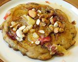 A picture of step 5 of Strawberry banana nutty pancake.
