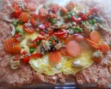 Kapros zöldbabfőzelék töltött fasírttal recept fázis 4 fotója