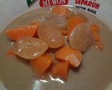 Foto langkah ke 1 dari resep Kolak ubi kuning simpel.