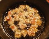 Une image de l'étape 7 de Poulet Frit Laqué au Sésame.